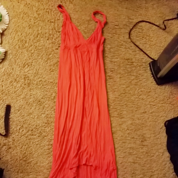 Matty M Red Maxi Dress - Picture 1 of 2